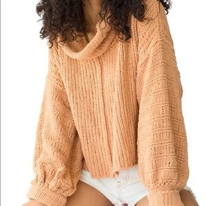 Be mine cowl neck sweater